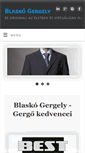 Mobile Screenshot of gergelyblasko.com